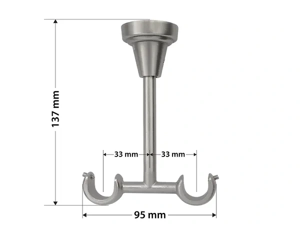 držák 19x19 stropný
