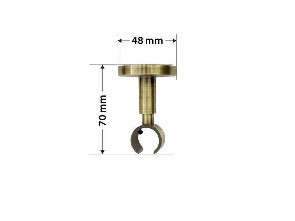 držák 19 stropný