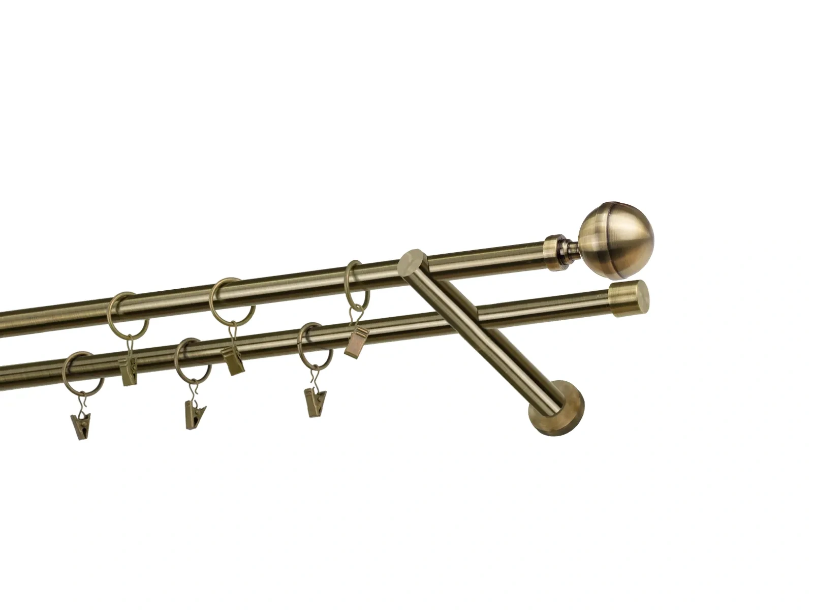 Garnýže 16x16mm - dvouřadá - KALISTO - antik