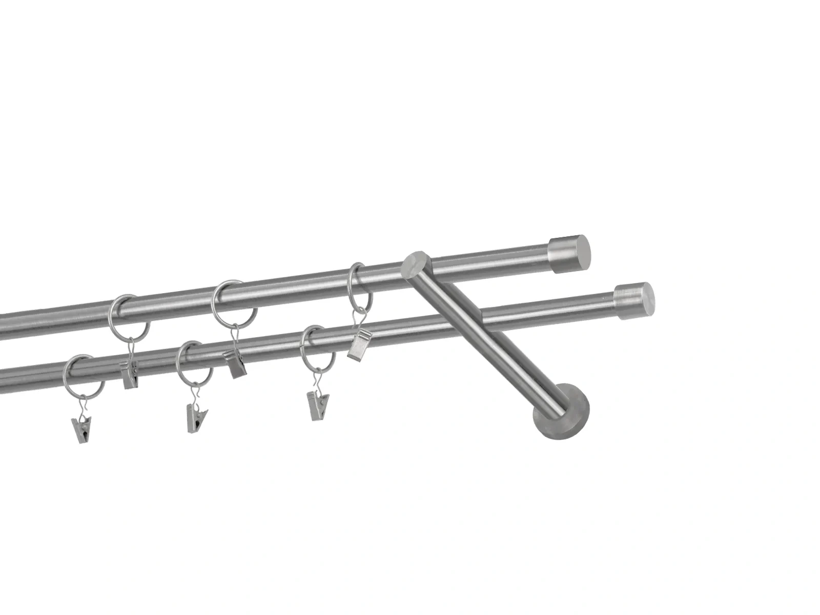 Garnýže 16x16mm - dvouřadá - PULLO - satin