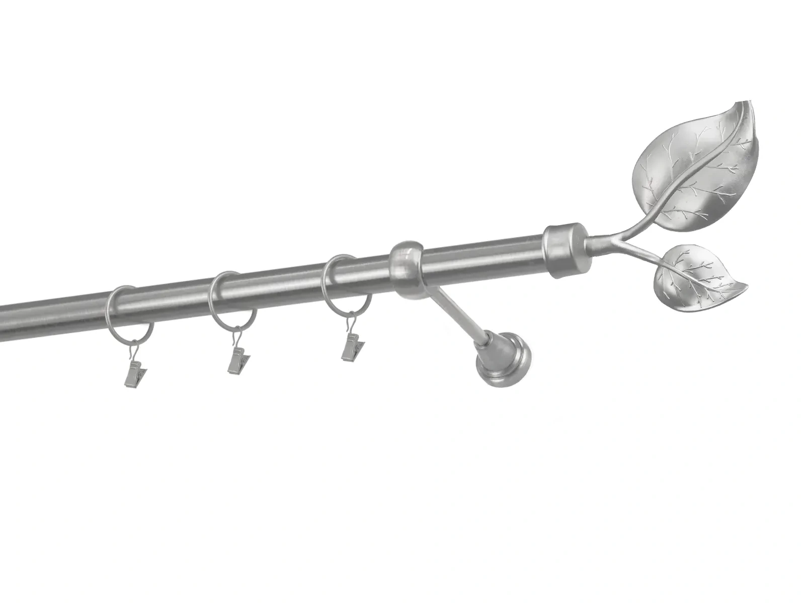 Garnýže 25mm - jednořadá - LIST VELIKÝ - satin