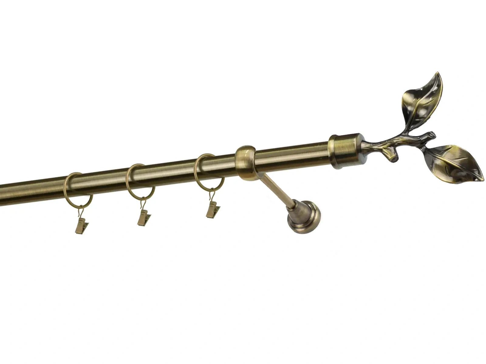 Garnýže 25mm - jednořadá - LIST ROSE - antik