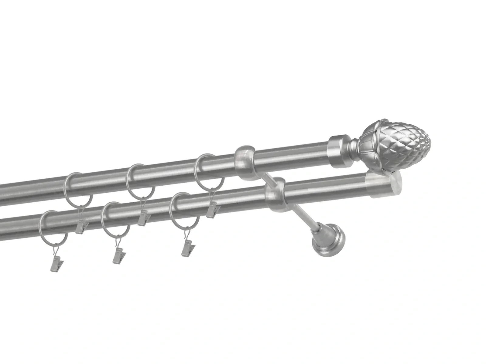 Garnýže 25x25mm - dvouřadá - ŽALUD - satin