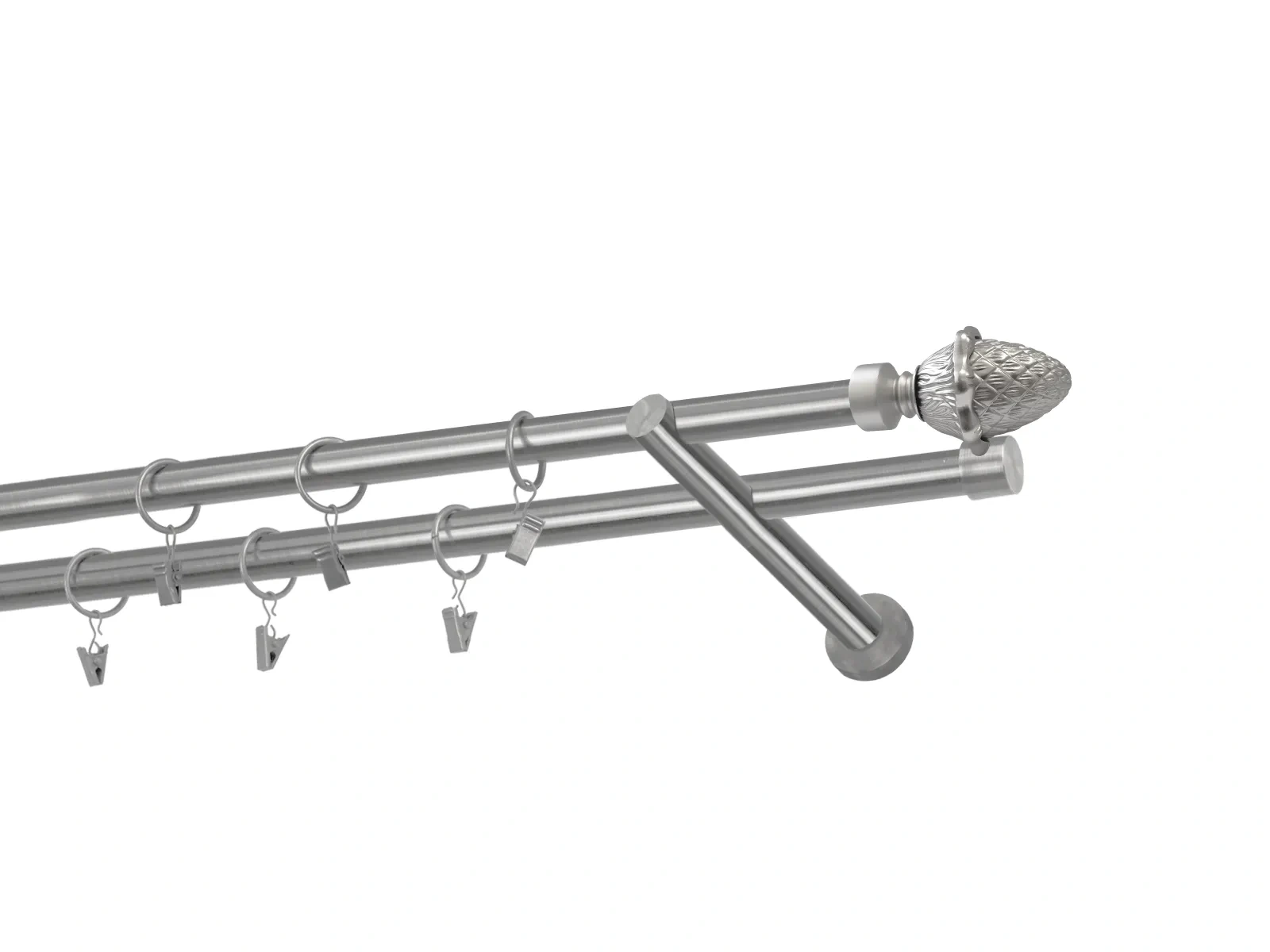 Garnýže 19x19mm - dvouřadá - ŽALUD - satin