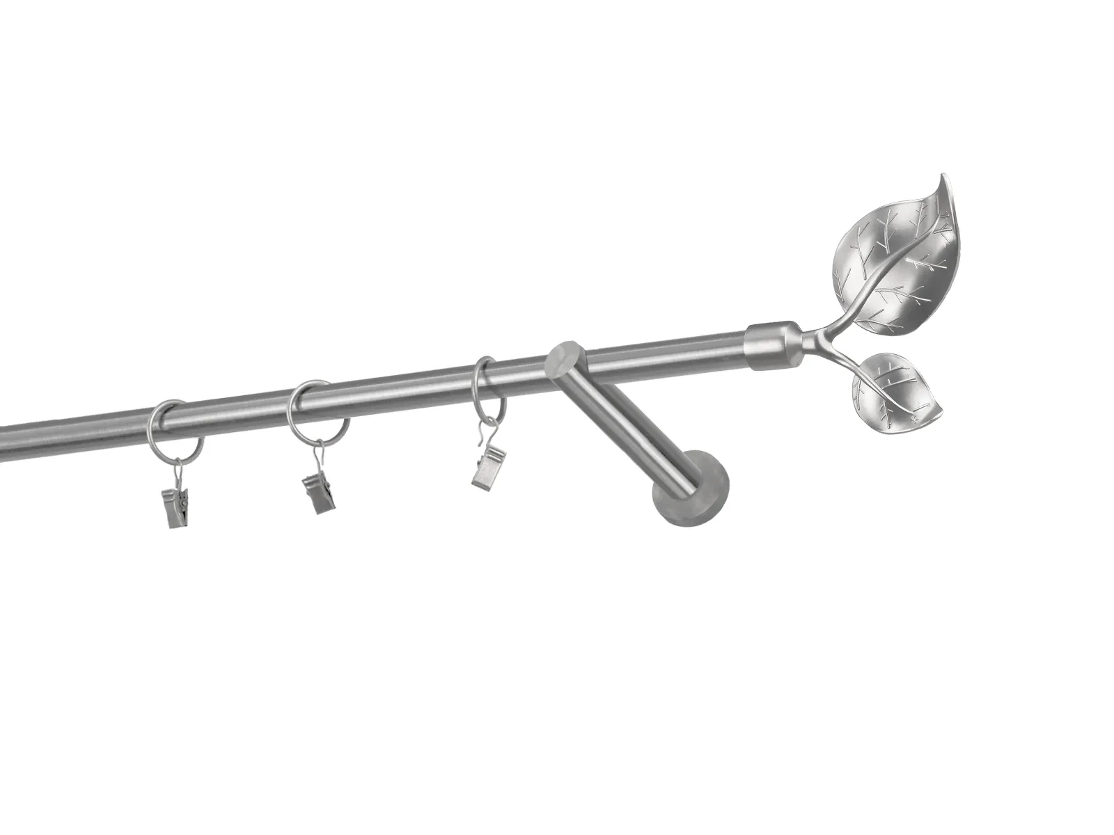 Garnýže 16mm - jednořadá - LIST VELIKÝ - satin