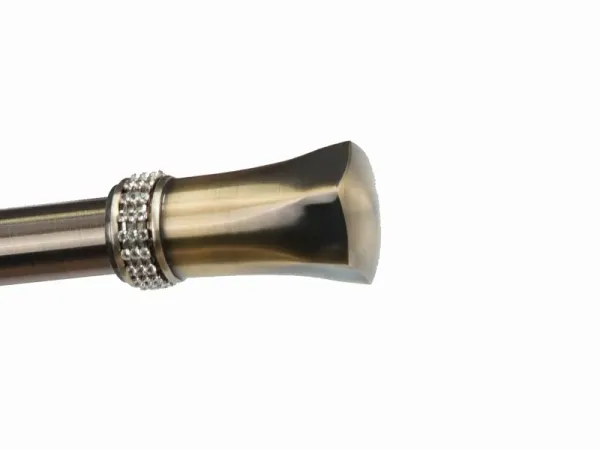 Garnýže 25x25mm - dvouřadá - PLUTON CRYSTAL - antik 3