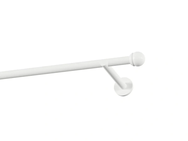 Garnýž 19mm obyčejná tyč - 1řada - TODI MAX - bílá 1