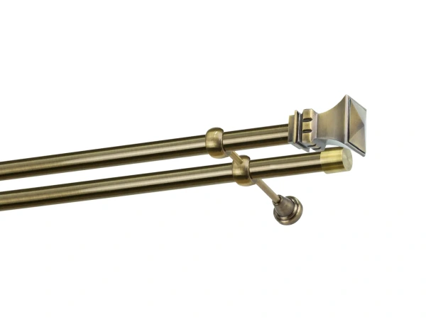 Garnýže 25x25mm - dvouřadá - VĚŽ - antik 1