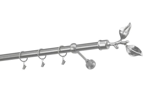 Garnýže 25mm - jednořadá - LIST ROSE - satin