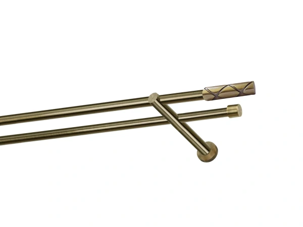 Garnýže 16x16mm - dvouřadá - COKOL - antik 1