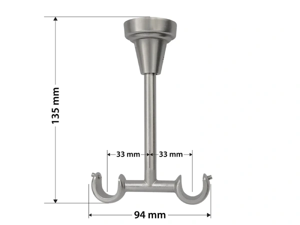 Garnýže 16x16mm - dvouřadá - PULLO - satin 5