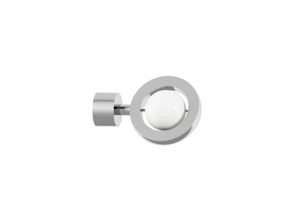 Garnýž 19x19mm obyčejná tyč - 2řada - SFERA - černo bílá 2