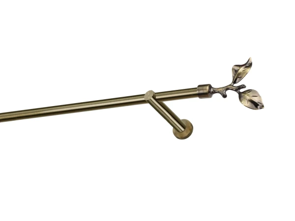 Garnýže 16mm - jednořadá - LIST ROSE - antik 1