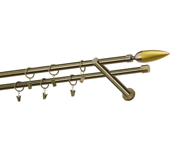 Garnýže 16x16mm - dvouřadá - LINEA - antik