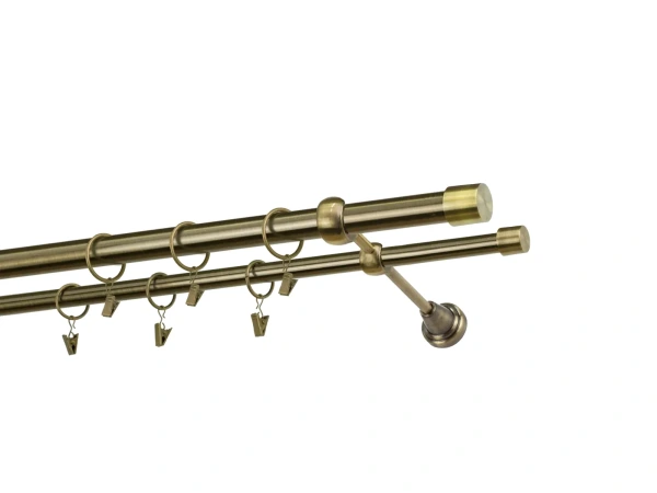 Garnýže 25x16mm - dvouřadá - PULLO - antik