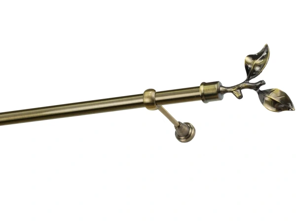 Garnýže 25mm - jednořadá - LIST ROSE - antik 1