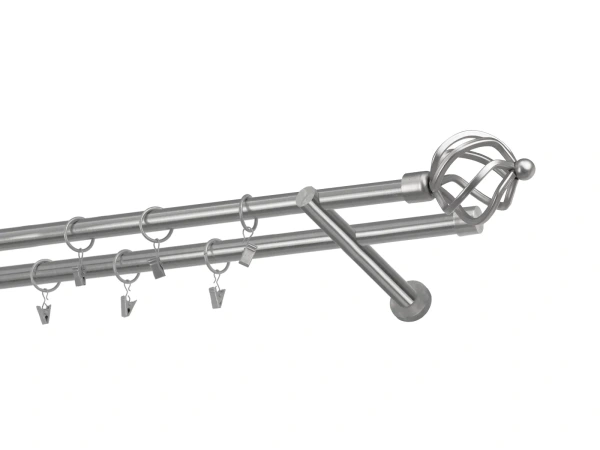 Garnýže 19x19mm - dvouřadá - SPIRAL - satin