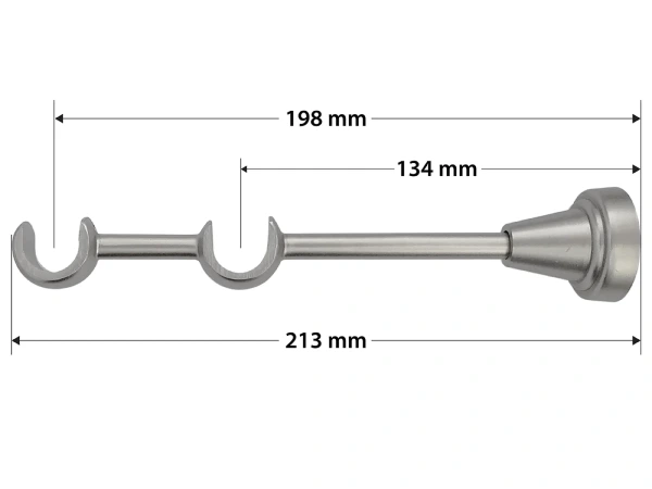 Garnýže 19x19mm - dvouřadá - SPIRAL - satin 4