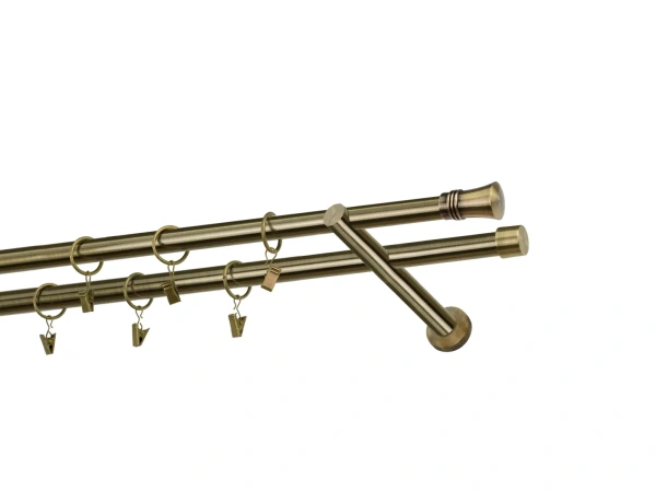 Garnýže 19x19mm - dvouřadá - CAPRI - antik