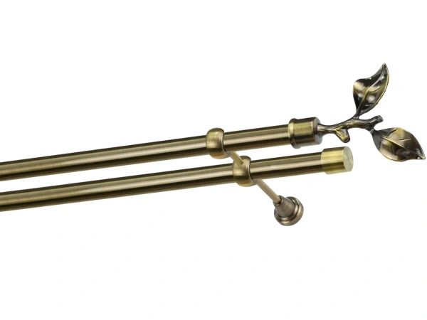 Garnýže 25x25mm - dvouřadá - LIST ROSE - antik 1