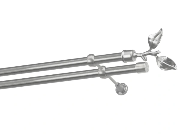 Garnýže 25x25mm - dvouřadá - LIST ROSE - satin 1