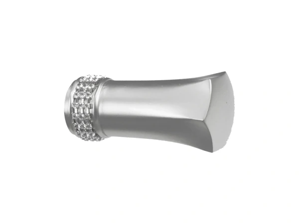 Garnýže 25x25mm - dvouřadá - PLUTON CRYSTAL - satin 2