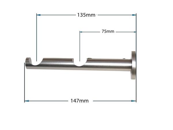 Garnýže 19x19mm - dvouřadá - BOLOGNA - satin 3
