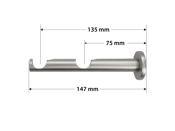 Garnýže 19x19mm - dvouřadá - BOLOGNA - satin 3