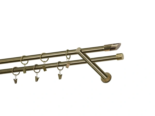 Garnýže 16x16mm - dvouřadá - PIZA - antik