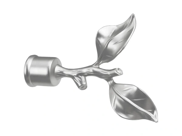 Garnýže 25x16mm - dvouřadá - LIST ROSE - satin 2