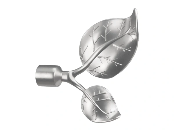 Garnýže 16x16mm - dvouřadá - LIST VELIKY - satin 2