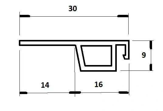 Sítě na OKNO - pevné - atyp - tvar 1 1