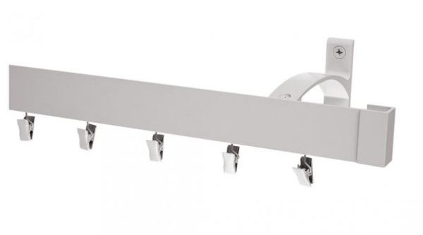 Garnýže MODERN jednořadá - na stěnu - odstín INOX