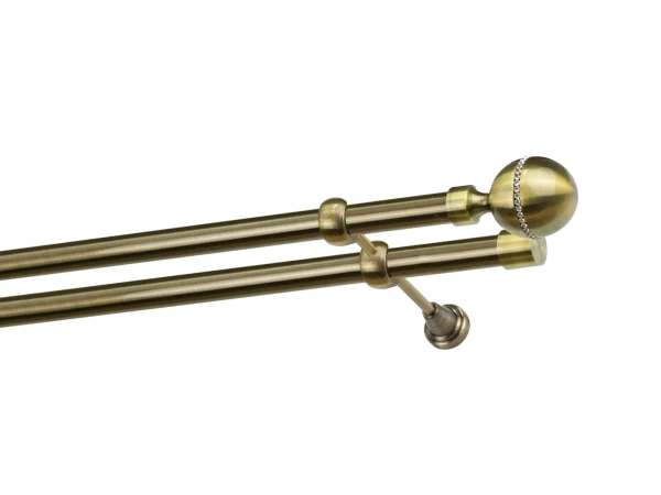 Garnýže 25x25mm - dvouřadá - KALISTO CRYSTAL - antik 1