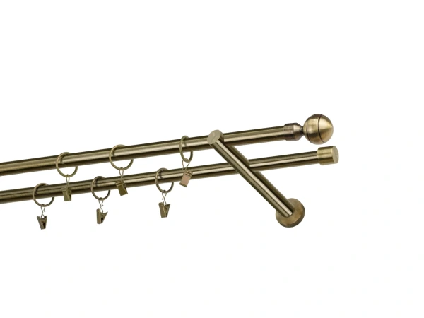 Garnýže 16x16mm - dvouřadá - PAOLA - antik