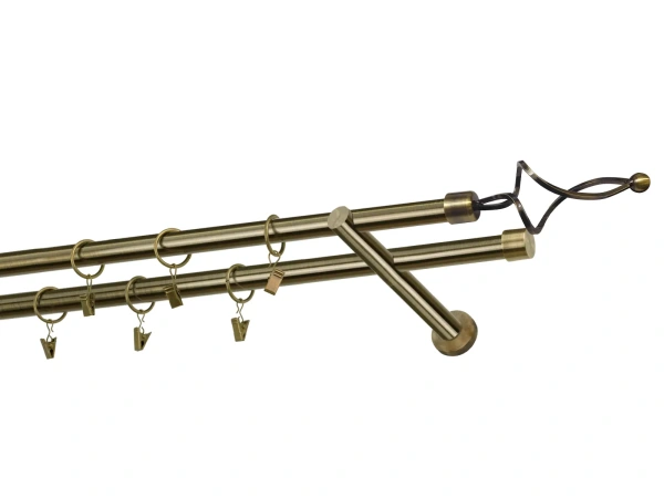 Garnýže 19x19mm - dvouřadá - FALIST - antik