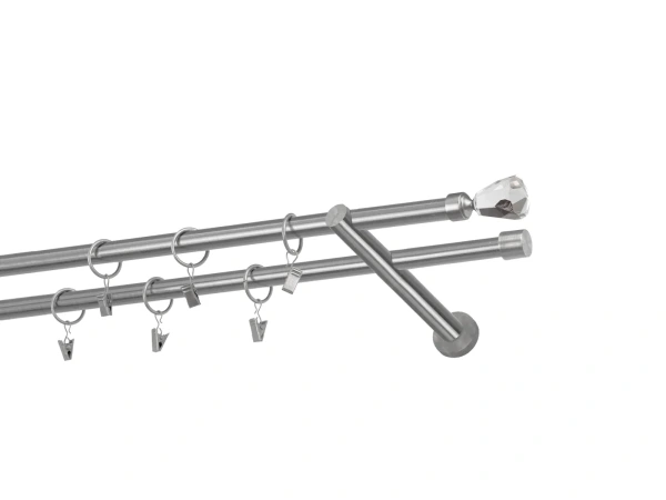 Garnýže 16x16mm - dvouřadá - CRYSTAL CONE - satin