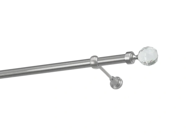 Garnýže 25mm - jednořadá - KOULE CRYSTAL - satin 1