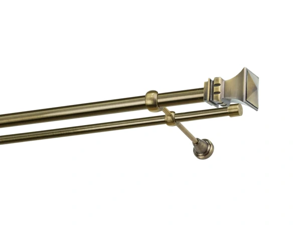 Garnýže 25x16mm - dvouřadá - VĚŽ - antik 1