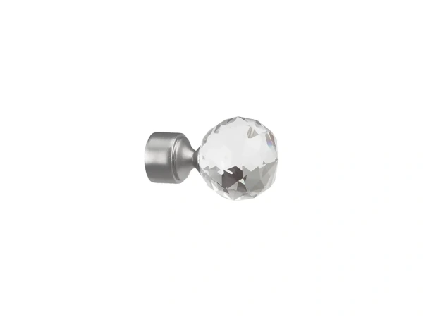 Garniža 19mm - drážková tyč - 1rad - GUĽA CRYSTAL - satin 2