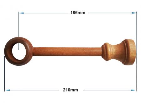 Garnýže dřevěná 28mm jednořadá - OLŠE