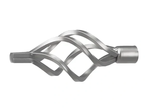 Garnýže 16x16mm - dvouřadá - KOULE AZUR - satin