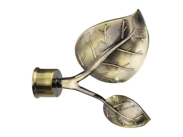 Garnýže 25x16mm - dvouřadá - LIST VELIKÝ antik