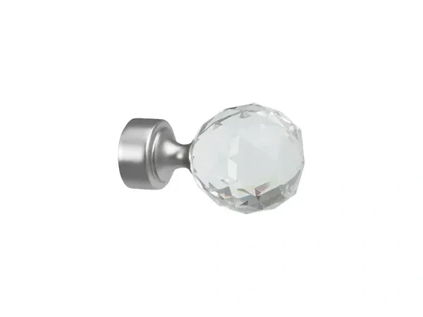 Garnýže 25x16mm - dvouřadá - KOULE CRYSTAL - satin