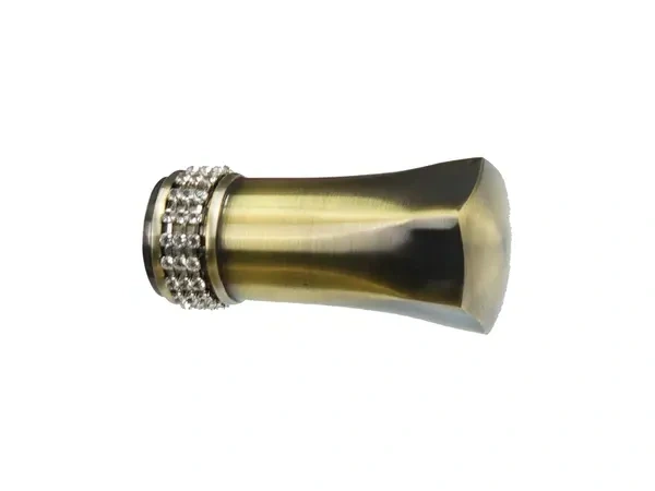 Garnýže 25x25mm - dvouřadá - PLUTON CRYSTAL - antik