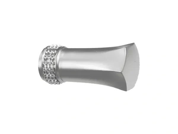 Garnýže 25x16mm - dvouřadá - PLUTON CRYSTAL - satin