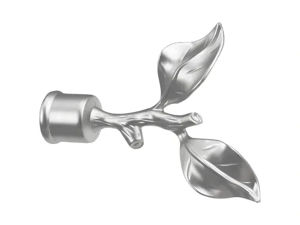 Garnýže 25x16mm - dvouřadá - LIST ROSE - satin