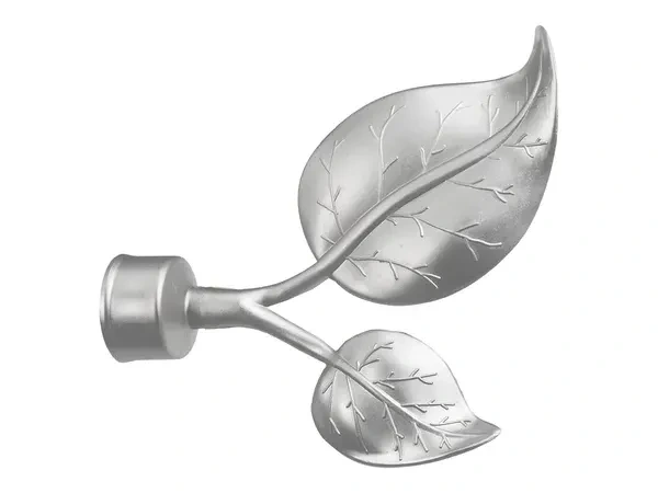 Garnýže 25x25mm - dvouřadá - LIST VELIKÝ satin