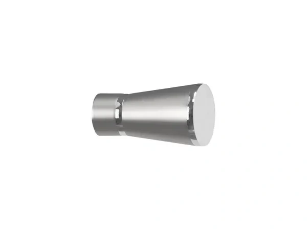 Garniža 19mm - drážková tyč - 1rad - RIMINY - satin
