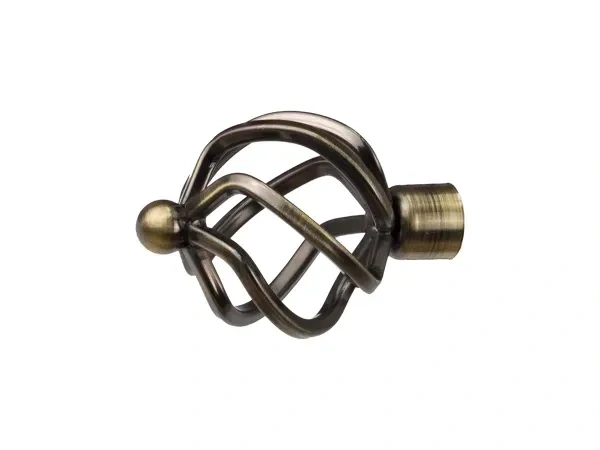 Garnýže 16x16mm - dvouřadá - SPIRAL - antik